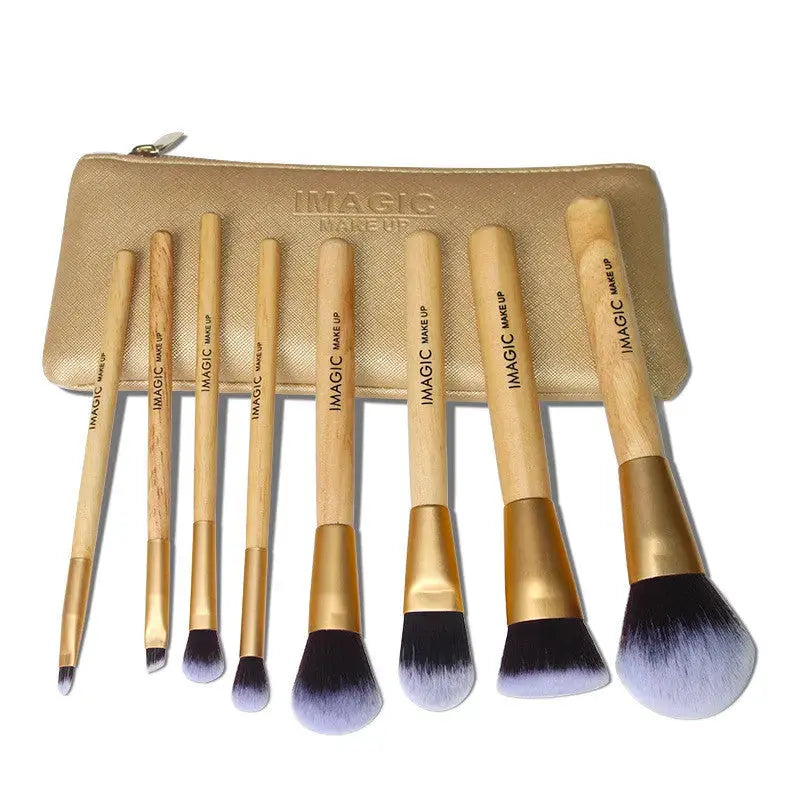 8-Piece Makeup Brush Set – Soft Synthetic Bristles