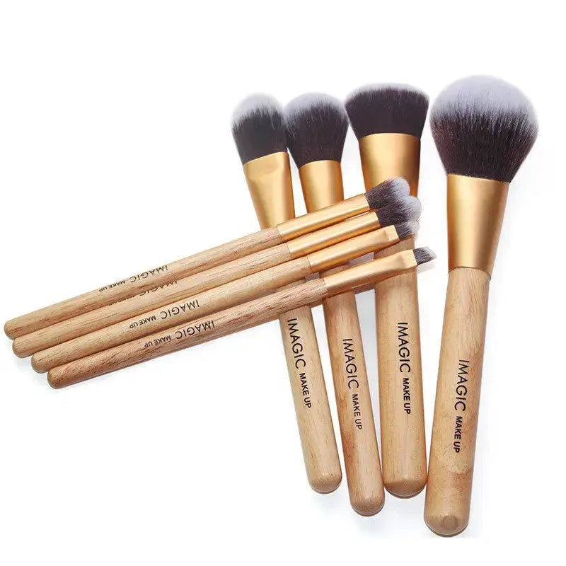 8-Piece Makeup Brush Set – Soft Synthetic Bristles