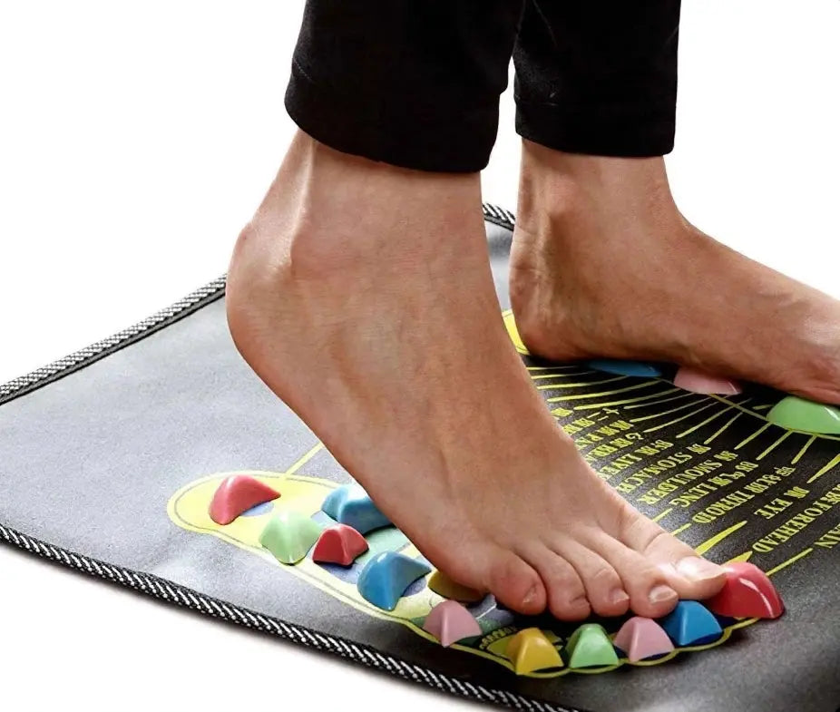 Acupressure Foot Massage Mat – Textured Relaxation Mat