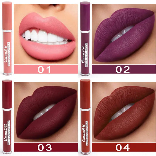 Dreamle Velvet Matte Lipstick Set – 10 Long-Lasting Shades