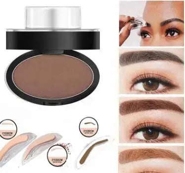 Eyebrow Stamp Kit – Waterproof Powder Brow Stencil