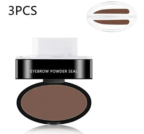 Eyebrow Stamp Kit – Waterproof Powder Brow Stencil