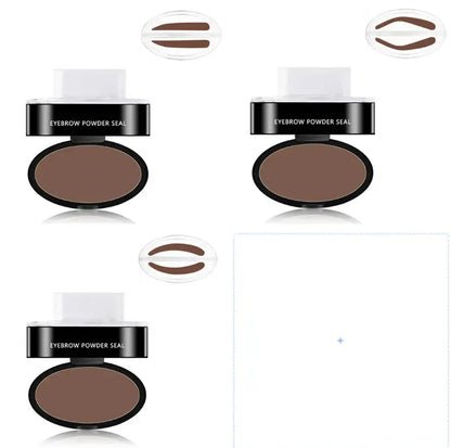 Eyebrow Stamp Kit – Waterproof Powder Brow Stencil