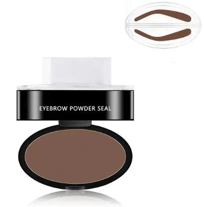Eyebrow Stamp Kit – Waterproof Powder Brow Stencil
