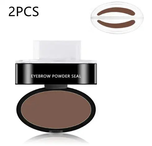 Eyebrow Stamp Kit – Waterproof Powder Brow Stencil