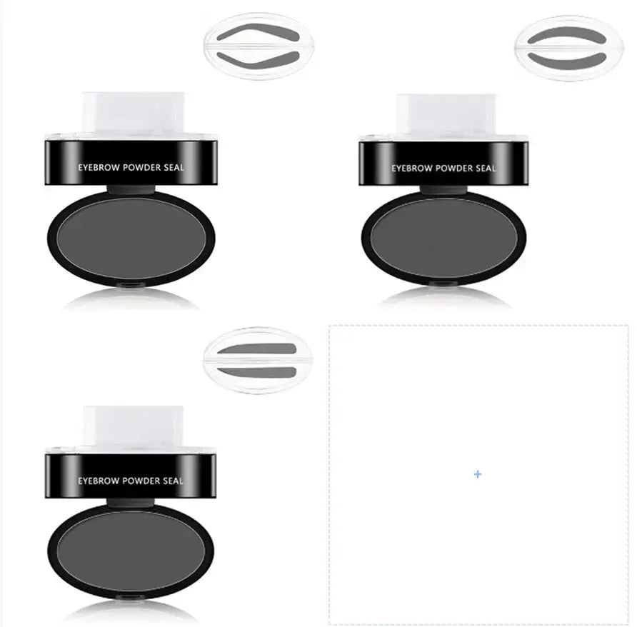Eyebrow Stamp Kit – Waterproof Powder Brow Stencil