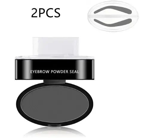 Eyebrow Stamp Kit – Waterproof Powder Brow Stencil