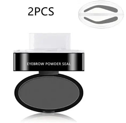 Eyebrow Stamp Kit – Waterproof Powder Brow Stencil