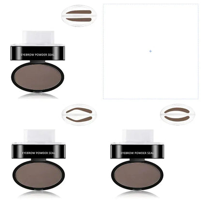 Eyebrow Stamp Kit – Waterproof Powder Brow Stencil