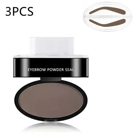 Eyebrow Stamp Kit – Waterproof Powder Brow Stencil