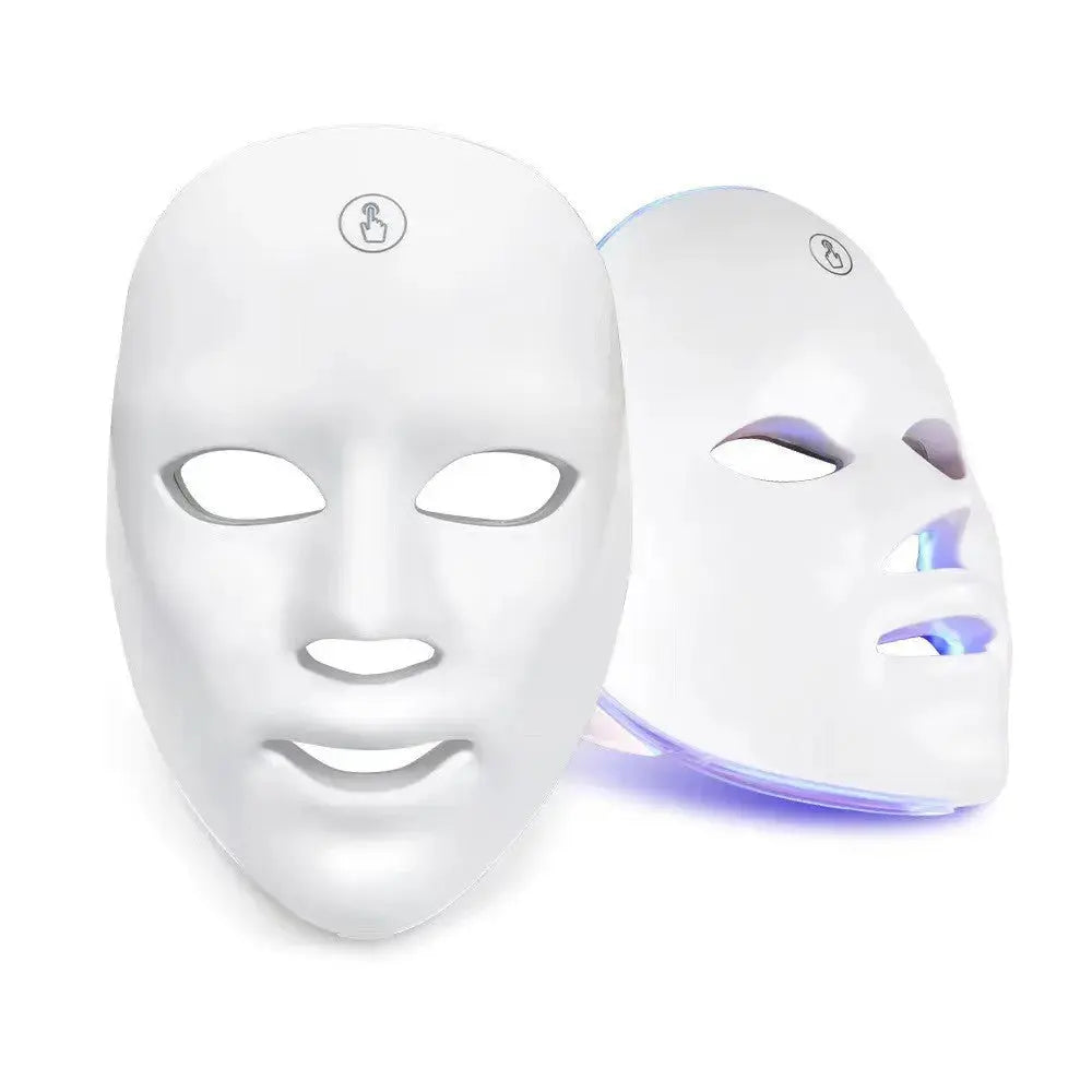 7-Color LED Facial Mask – Rechargeable Skincare Beauty Device
