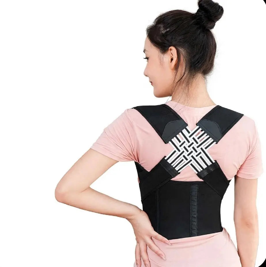 Adjustable Posture Support Trainer – Upper Back & Shoulder Support