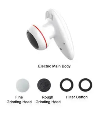 Rechargeable Electric Pedicure Tool – Callus & Dead Skin Remover