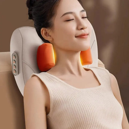 Rechargeable Neck & Back Massage Cushion