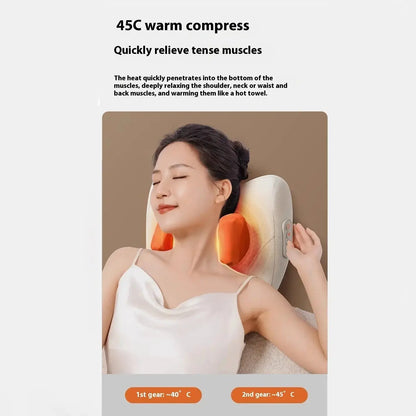 Rechargeable Neck & Back Massage Cushion