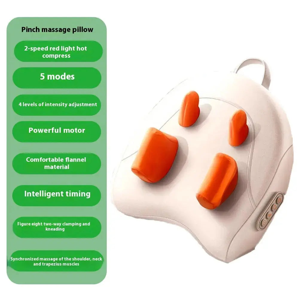 Rechargeable Neck & Back Massage Cushion