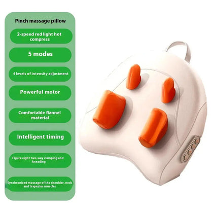 Rechargeable Neck & Back Massage Cushion